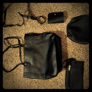 4 pcs purse/bag set
